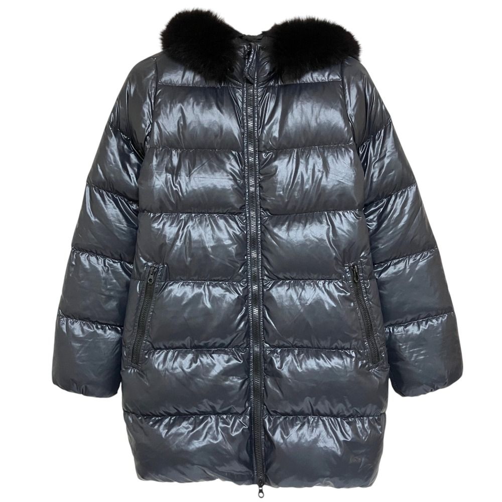 美品 DUVETICA デュベティカ KAPPA ナイロン フォックスファー