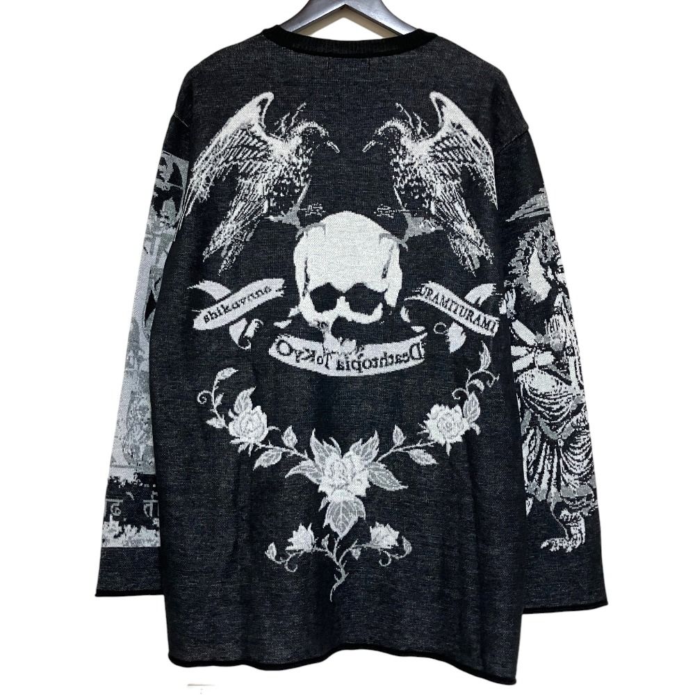 s’yte サイト ヨウジヤマモト ニット スカル ドクロ ブラック 未使用 S'YTE Yohji Yamamoto サイト ヨウジヤマモト スカルジャガード