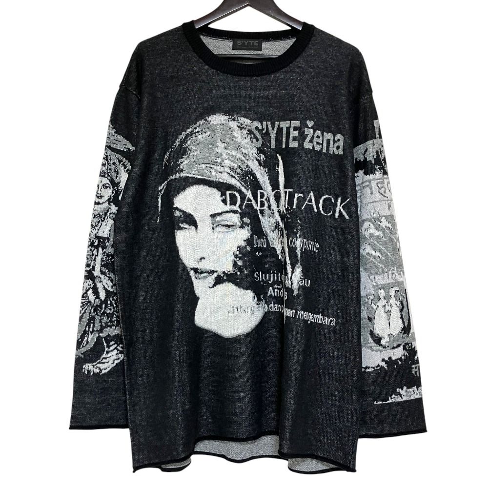 未使用 S'YTE Yohji Yamamoto サイト ヨウジヤマモト スカルジャガード