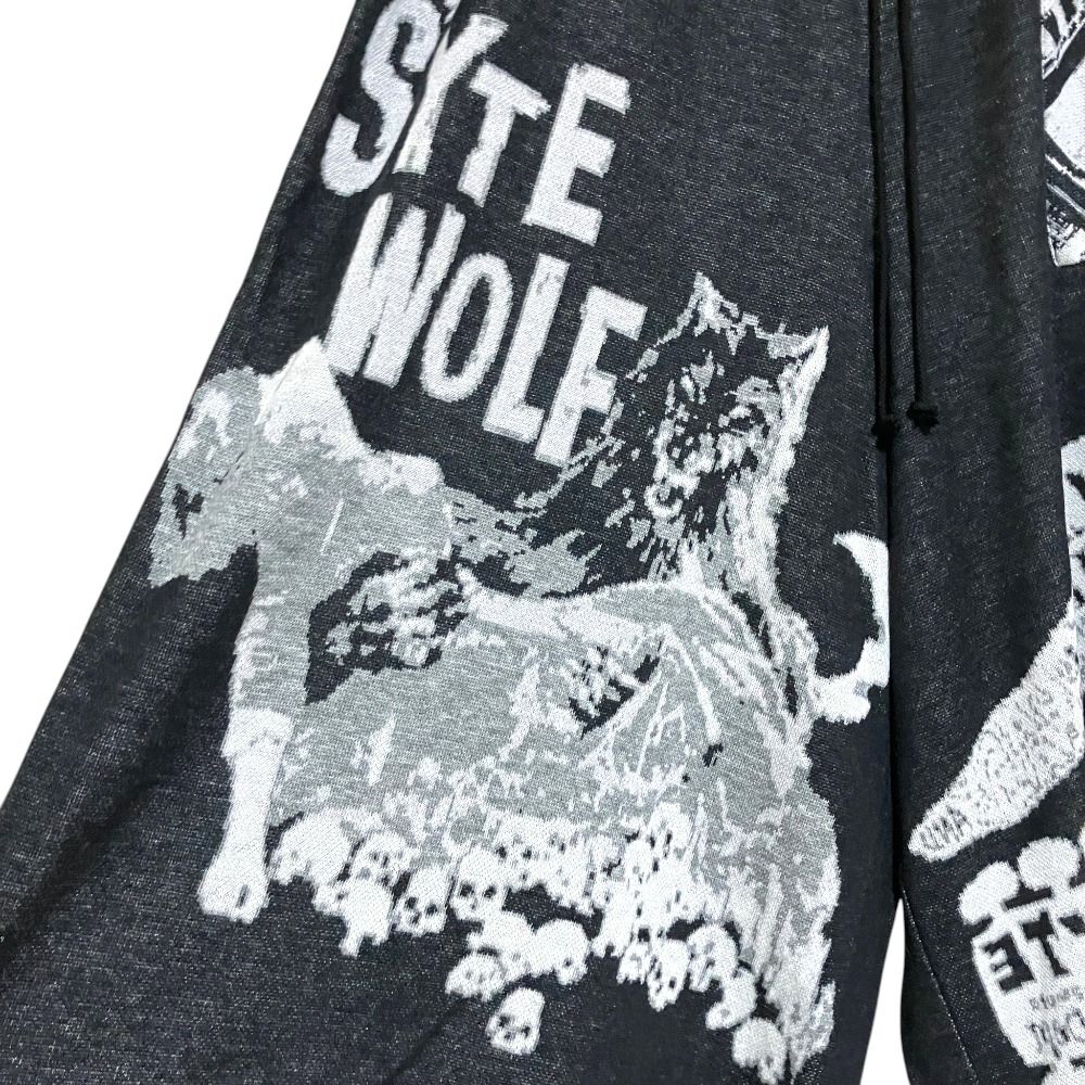 美品 S'YTE Yohji Yamamoto サイト ヨウジヤマモト 総柄ジャガード