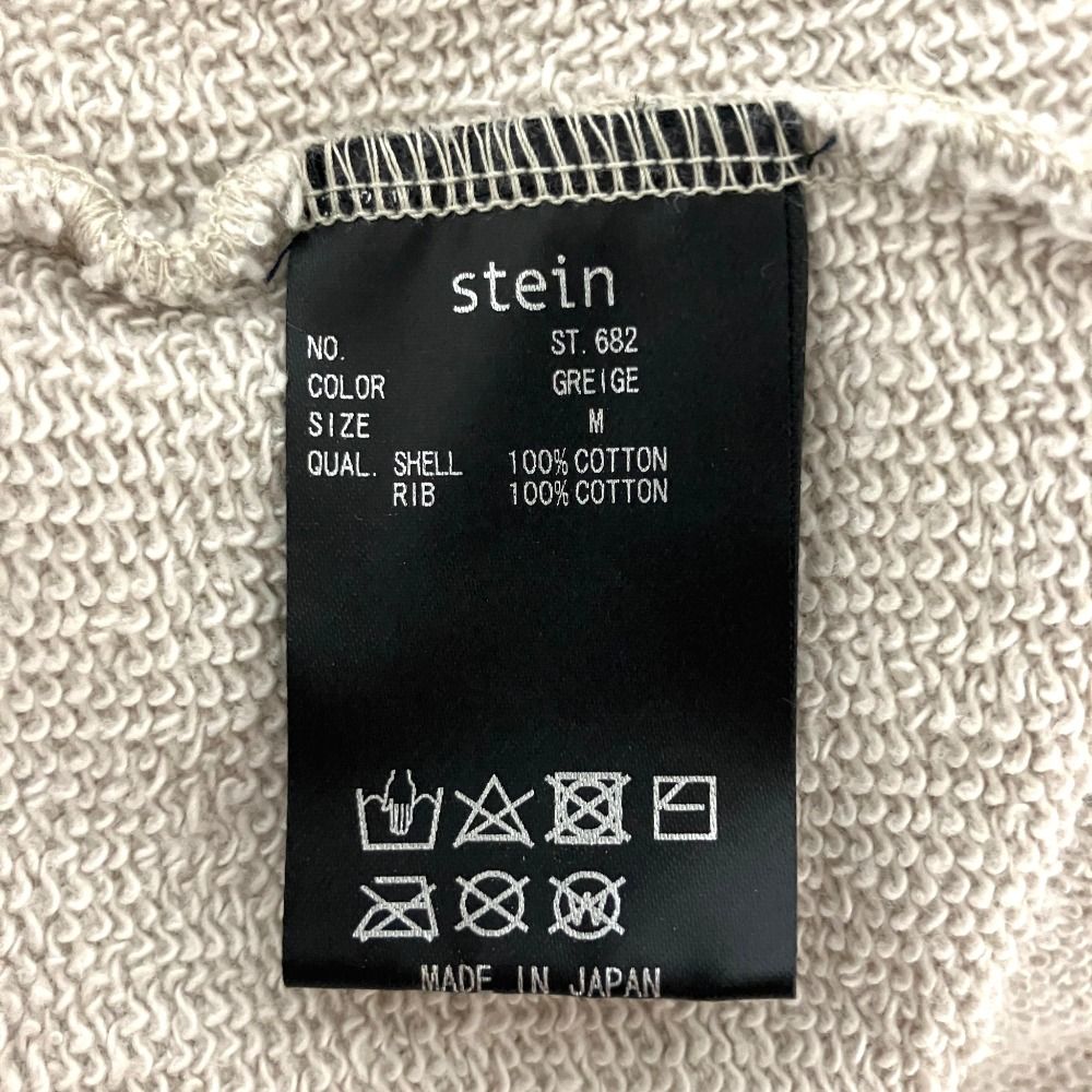 美品 23AW stein シュタイン OVERSIZED REBUILD SWEAT LS オーバー