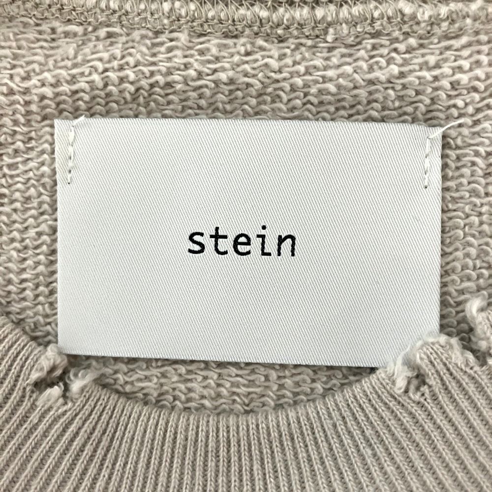 美品 23AW stein シュタイン OVERSIZED REBUILD SWEAT LS オーバー