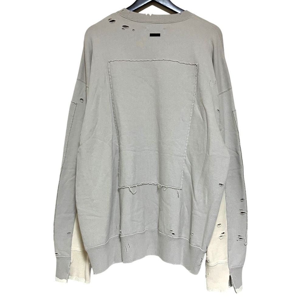 美品 23AW stein シュタイン OVERSIZED REBUILD SWEAT LS オーバー