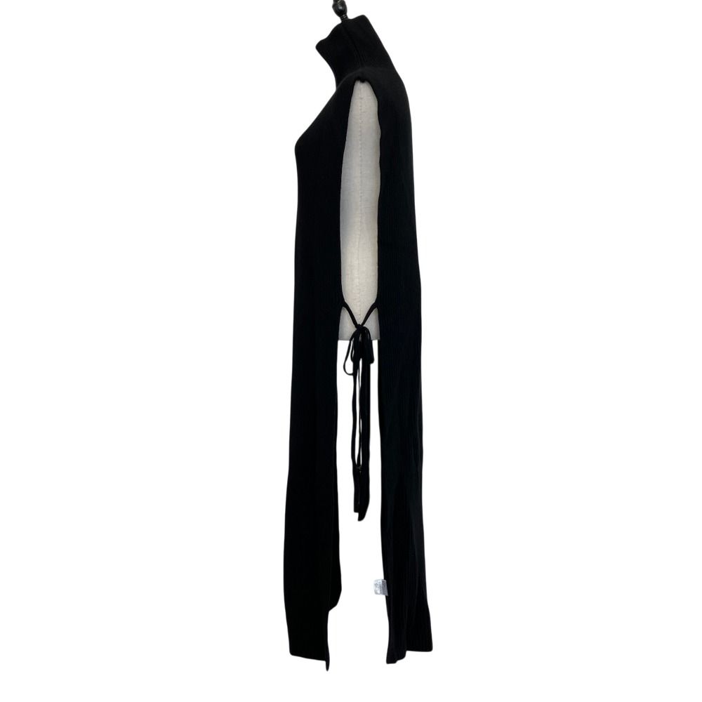 美品 MYLAN マイラン Cashmere Knit Poncho Stole カシミヤロング