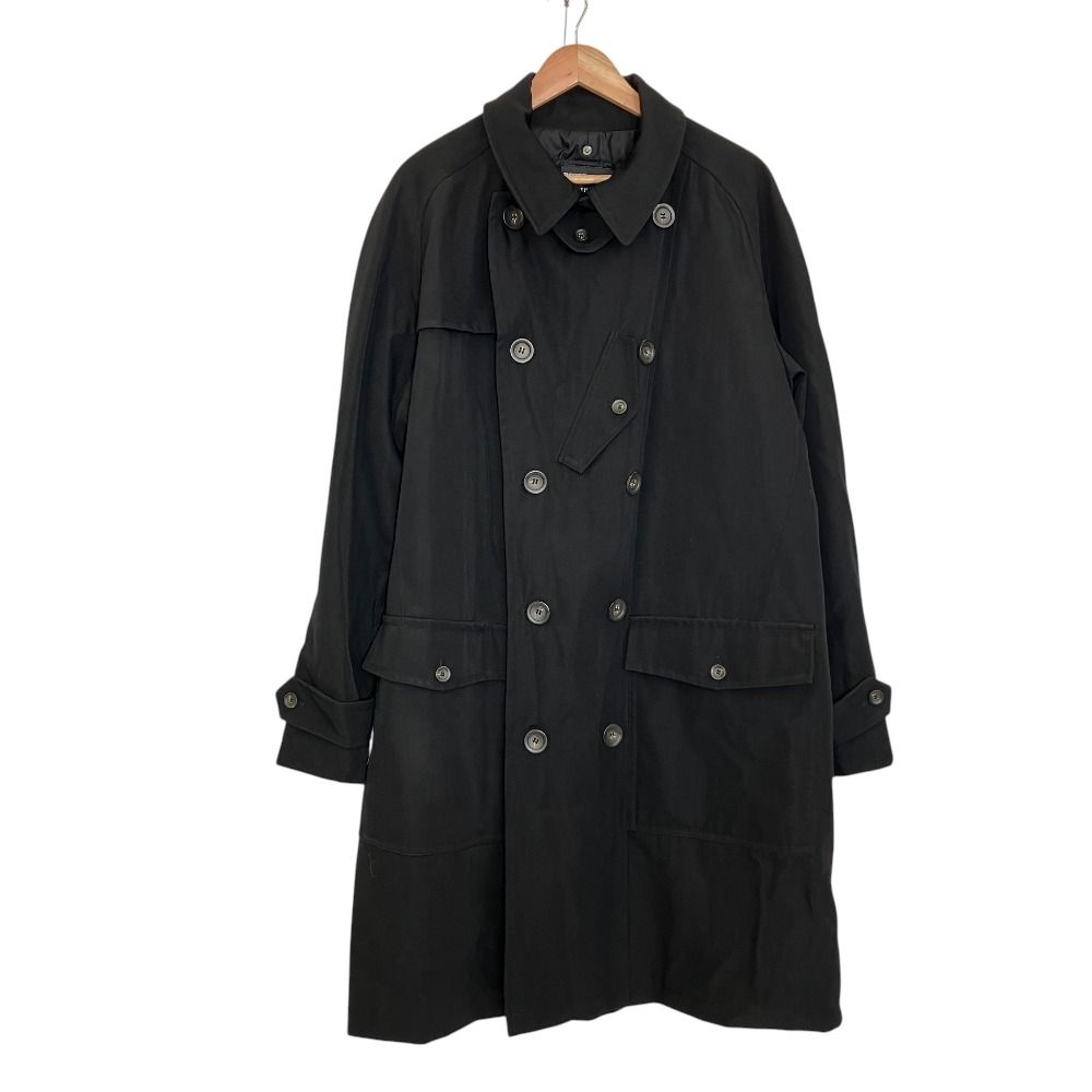未使用に近い　EMPORIO ARMANI　ナイロントレンチコート 良品 EMPORIO ARMANI エンポリオアルマーニ ウールナイロン トレンチ