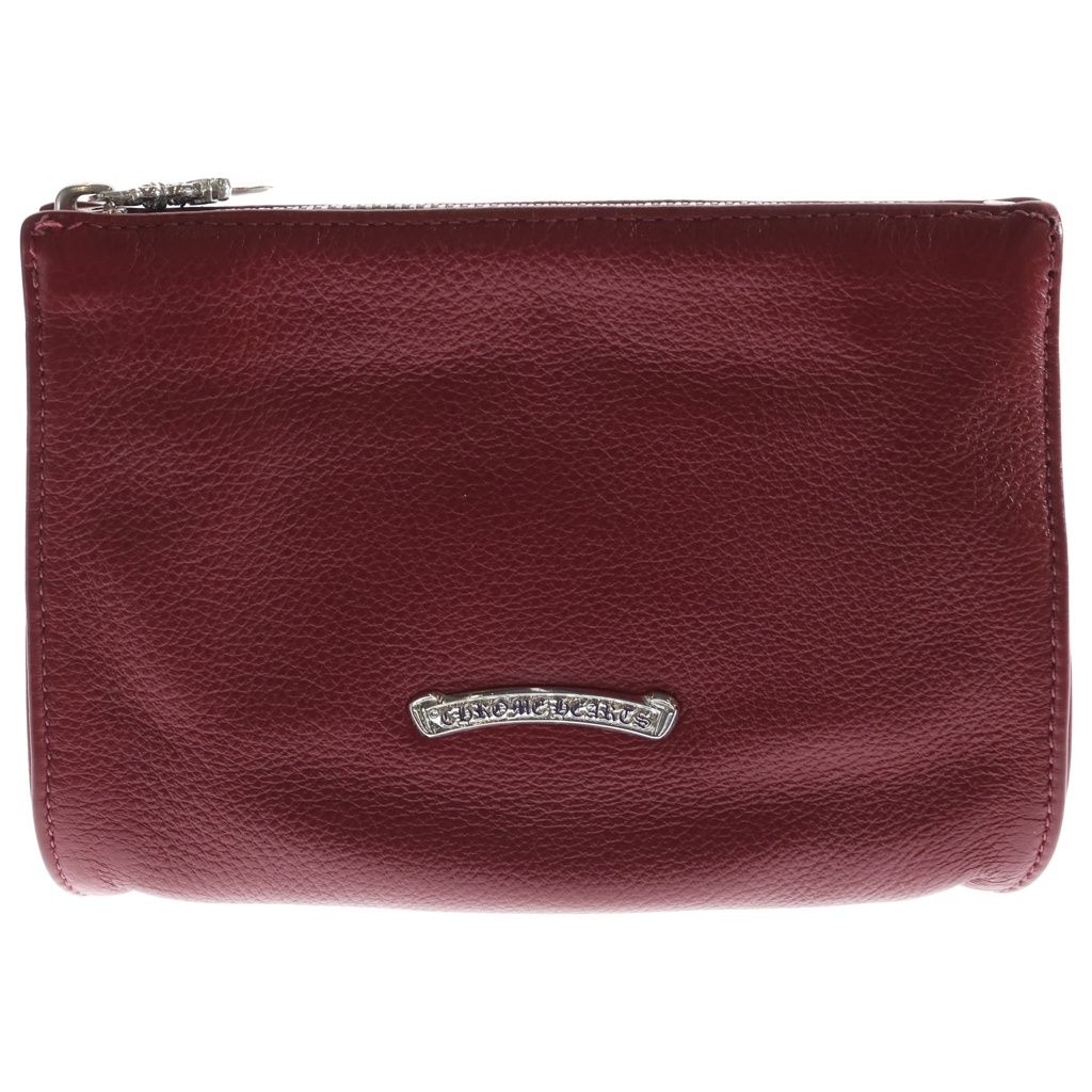 CHROME HEARTS (クロムハーツ) COSMETIC POUCH クロスパッチ