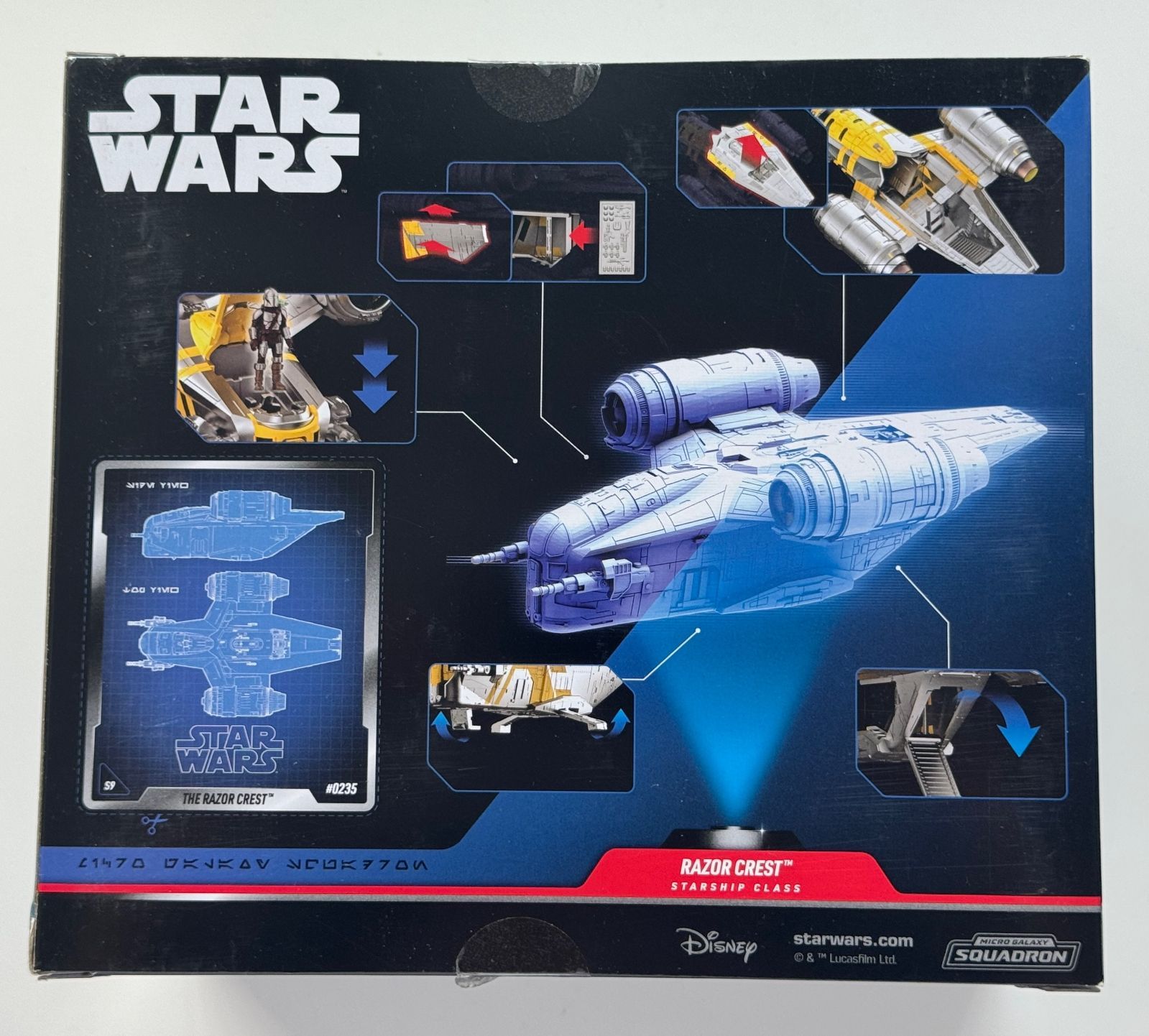 スターウォーズ マイクロギャラクシー フィギュア レイザー クレスト