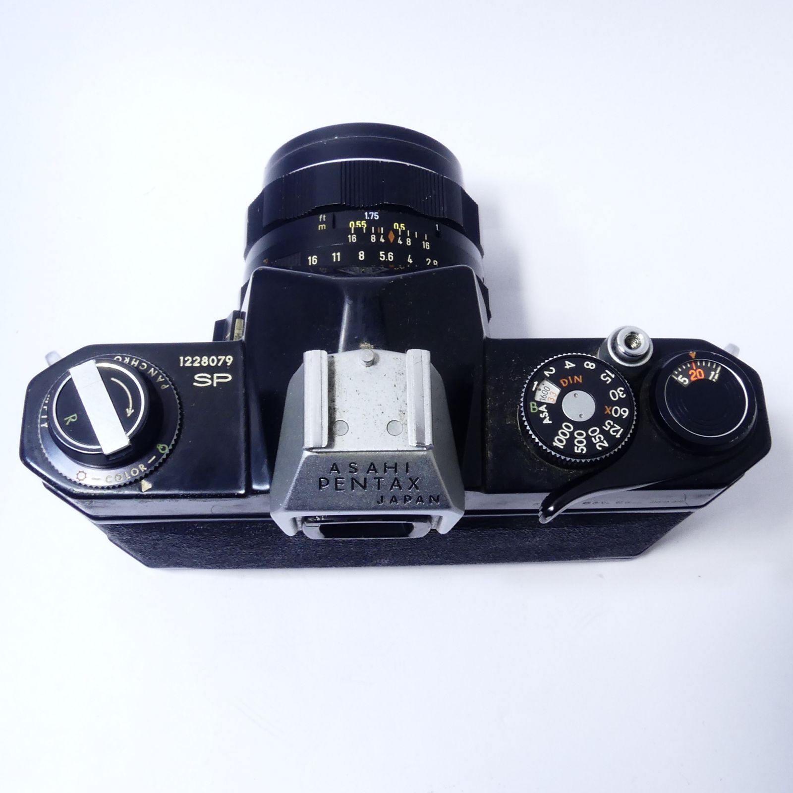 中古・美品　ASAHI PENTAX SPOTMATIC フィルム一眼レフカメラ ASAHI PENTAX SPOTMATIC 50mm 動作未確認 フィルムカメラ 一眼レフ