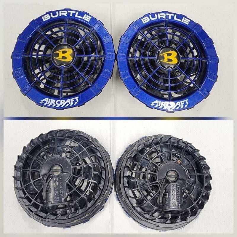 京セラ BURTLE AIRCRAFT 空調用ファンセット AC300 ブルー 通電のみ