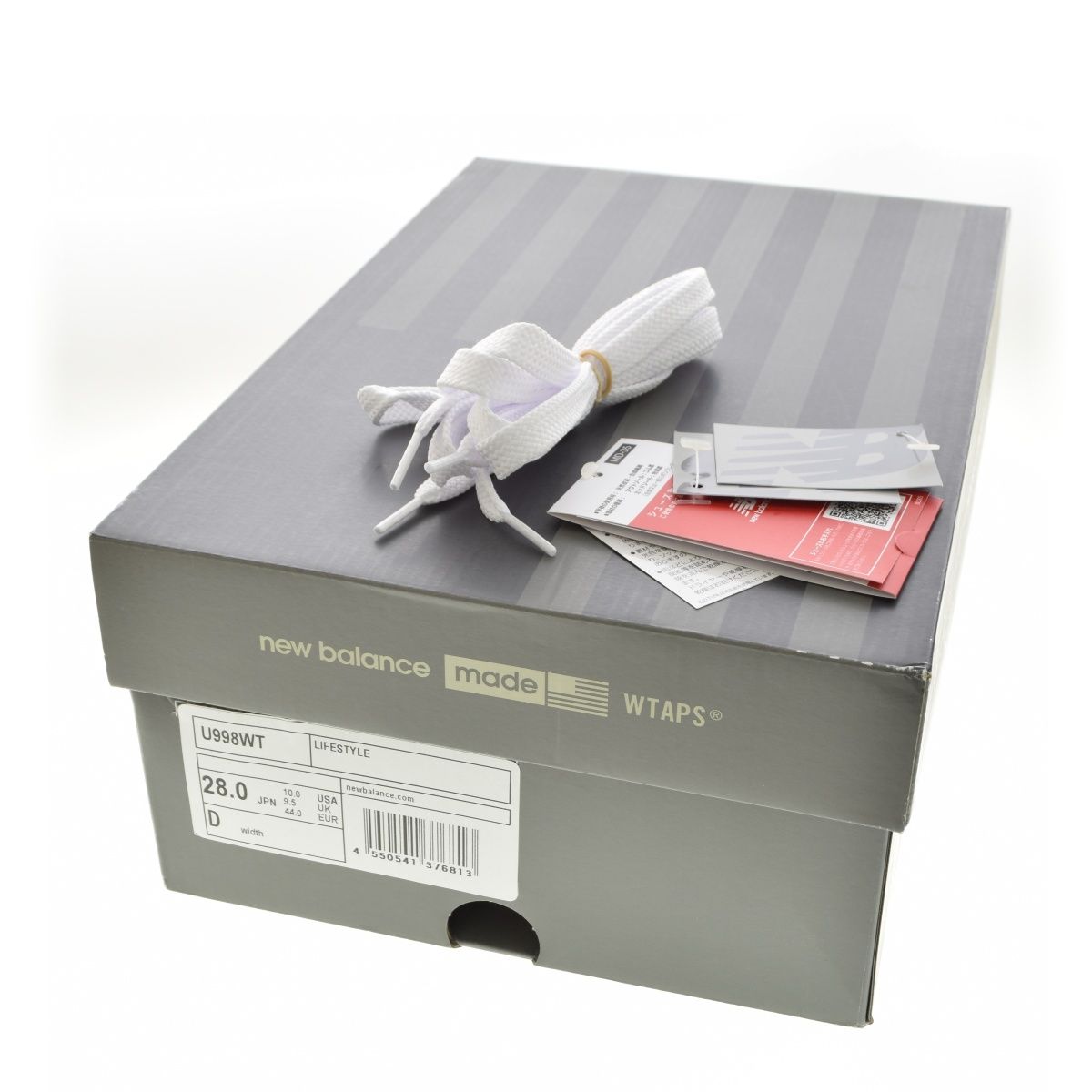 WTAPS×NEWBALANCE】242NBNBD-FW01S U998WT Made in USA USA製