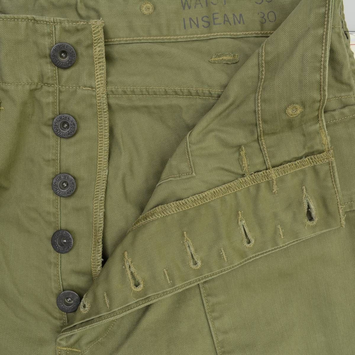 RRL/DOUBLERL】MNRRPNT14A20022 ヘリンボーン フィールド カーゴ