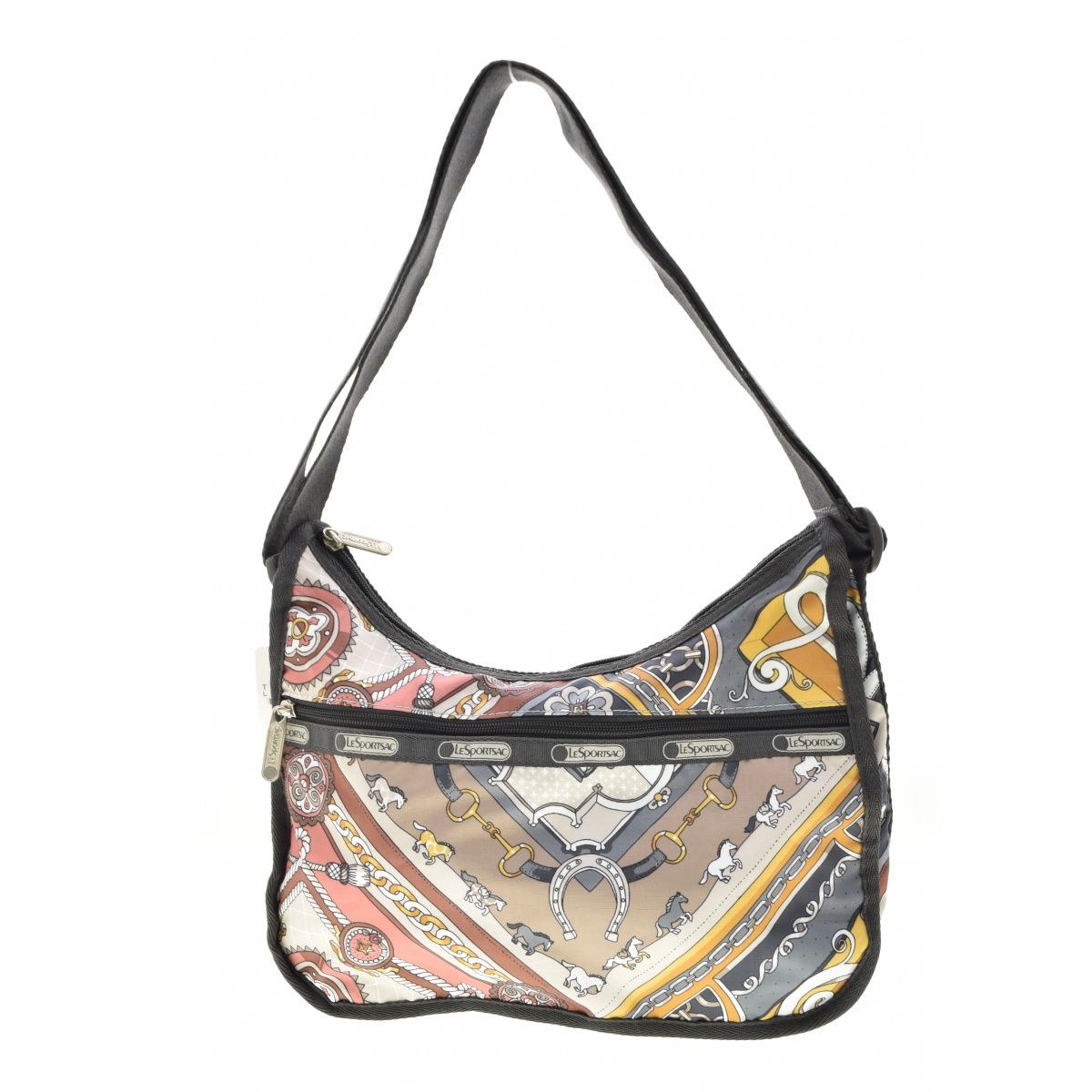 LESPORTSAC】ポーチ付 CLASSIC HOBO クラシック ホーボー スカーフ 