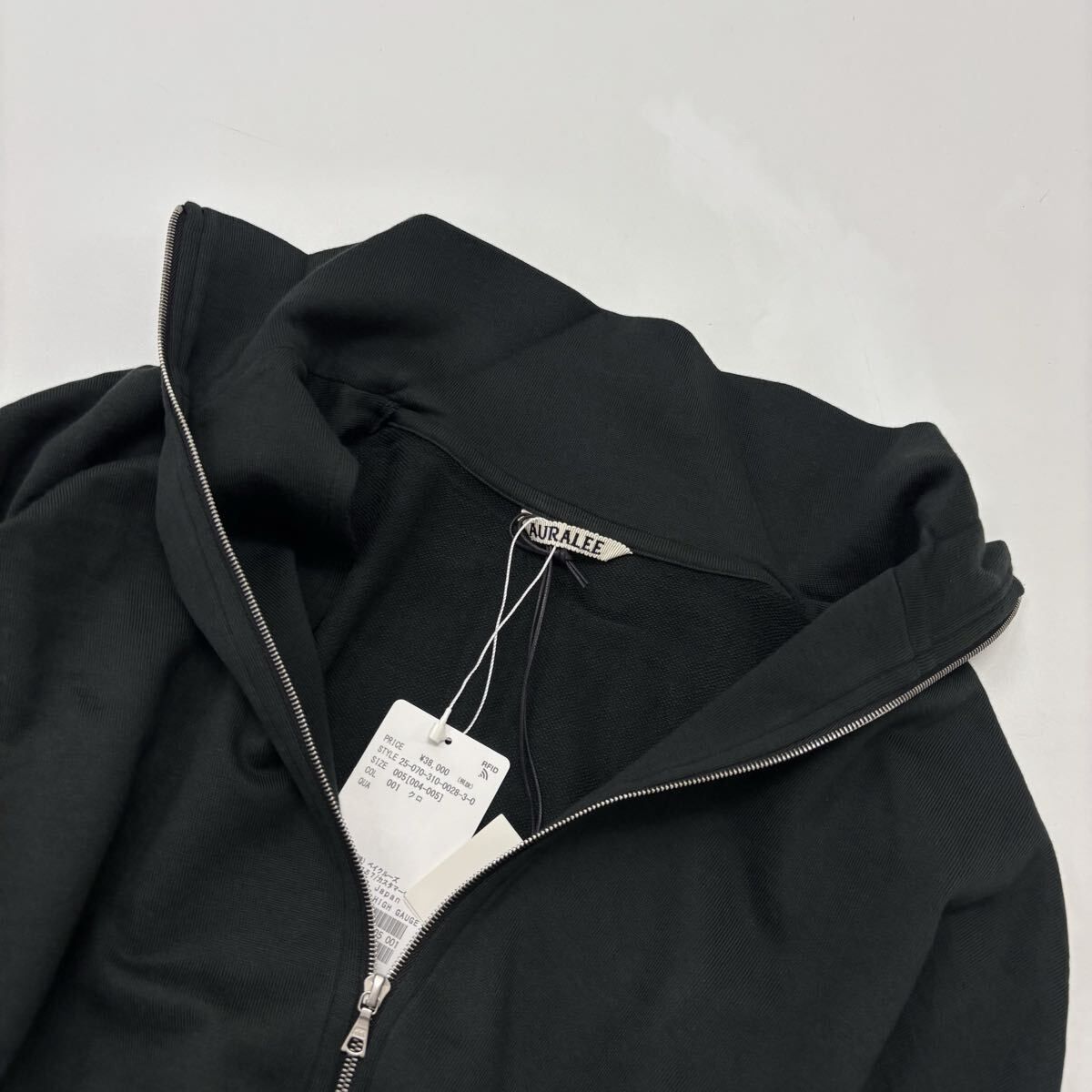 25aw 2025 新品 AURALEE オーラリー ALPACA WOOL SILK TWEED ZIP