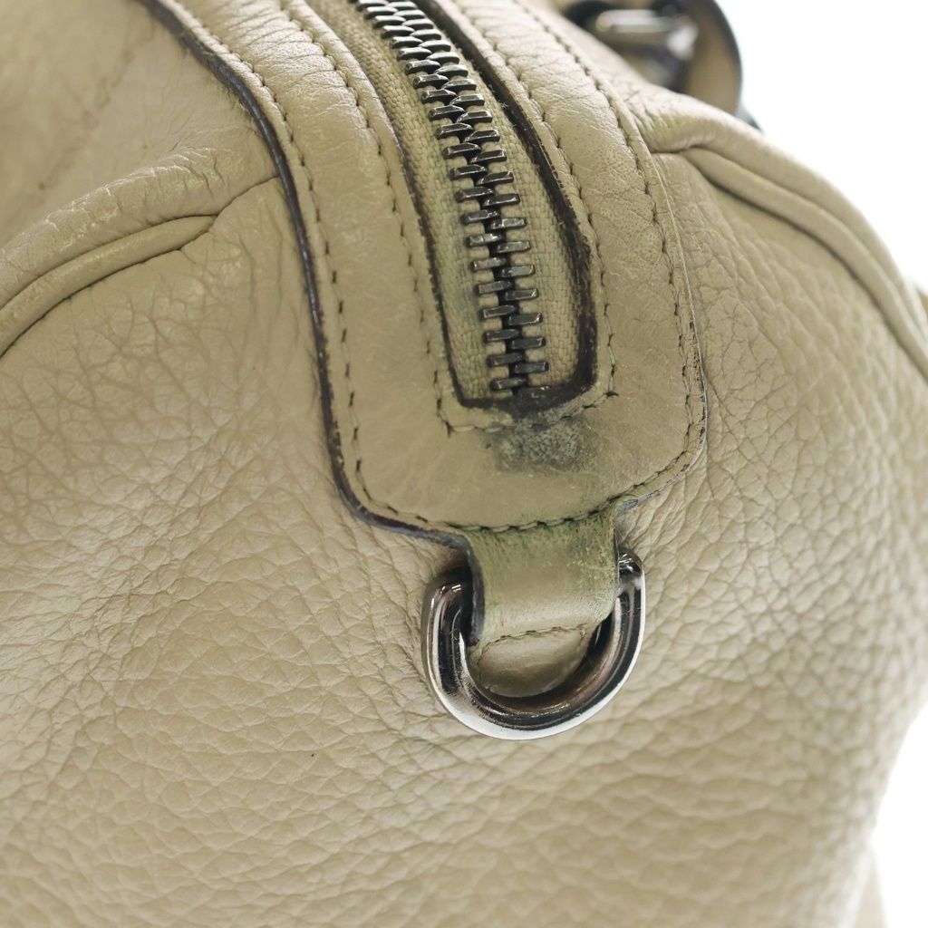 LOEWE (ロエベ) フスタ25 2WAYハンドバッグ ショルダーバッグ ベージュ