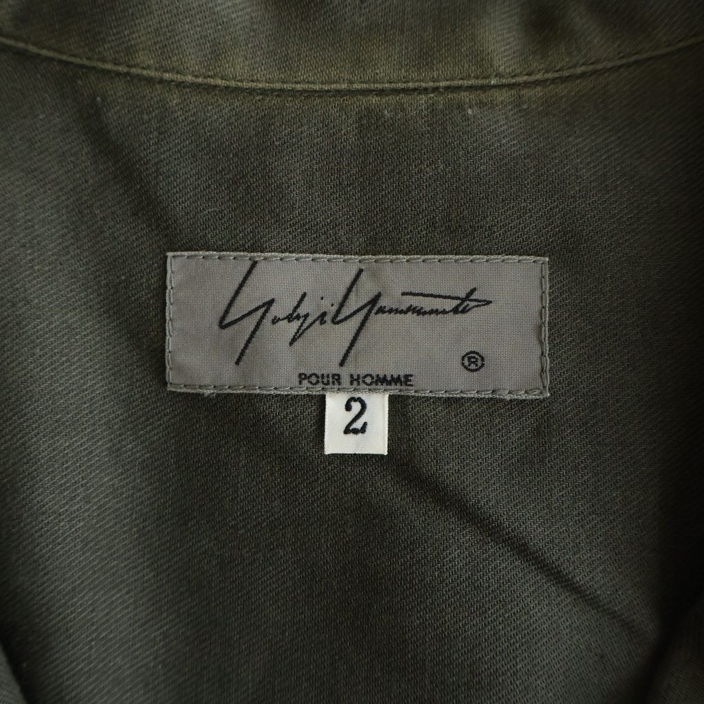 Yohji Yamamoto POUR HOMME (ヨウジヤマモト プールオム) 18SS ダブル