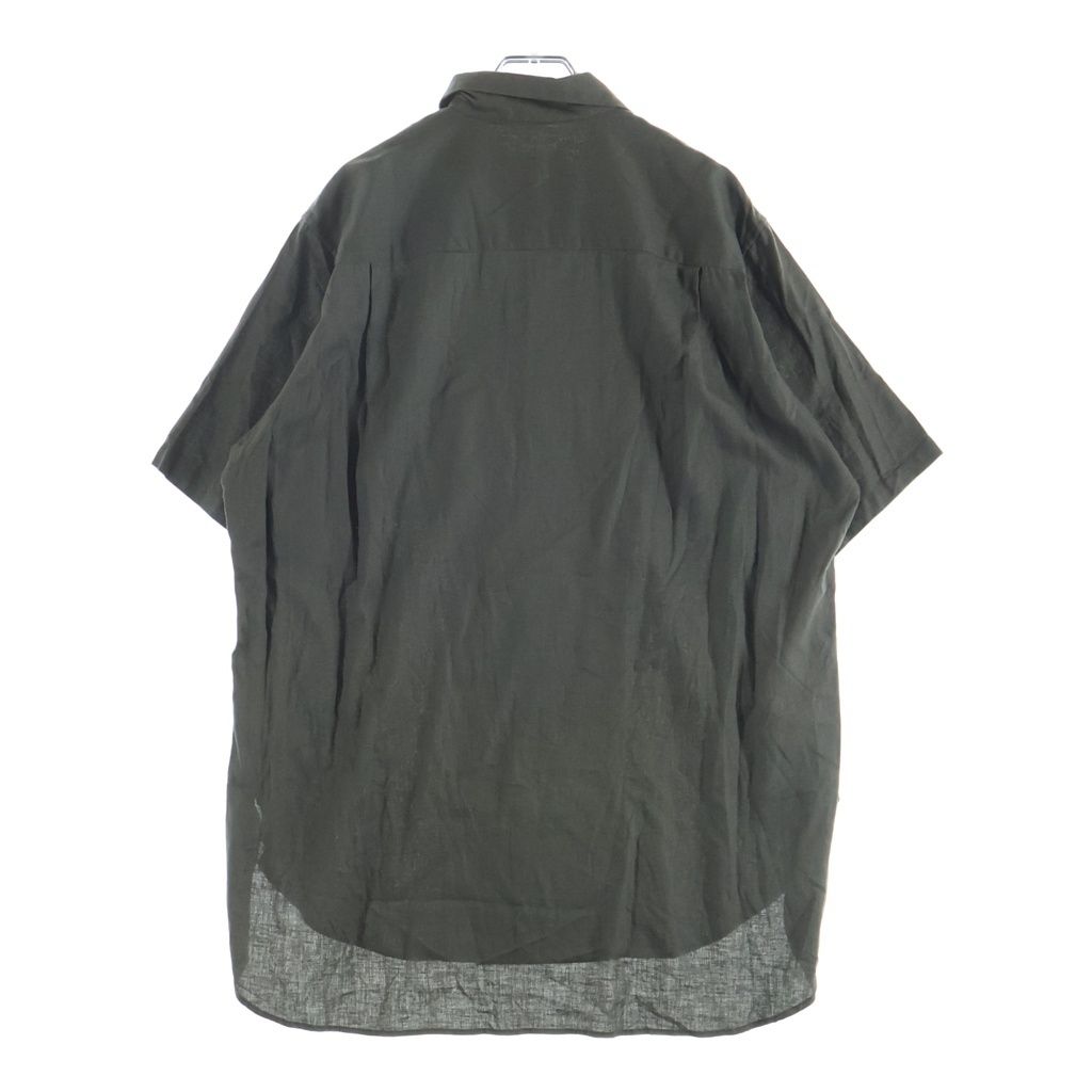 ヨウジオム 開襟フードTシャツ Yohji Yamamoto Yohji Yamamoto POUR HOMME (ヨウジヤマモト プールオム) 18SS ダブル