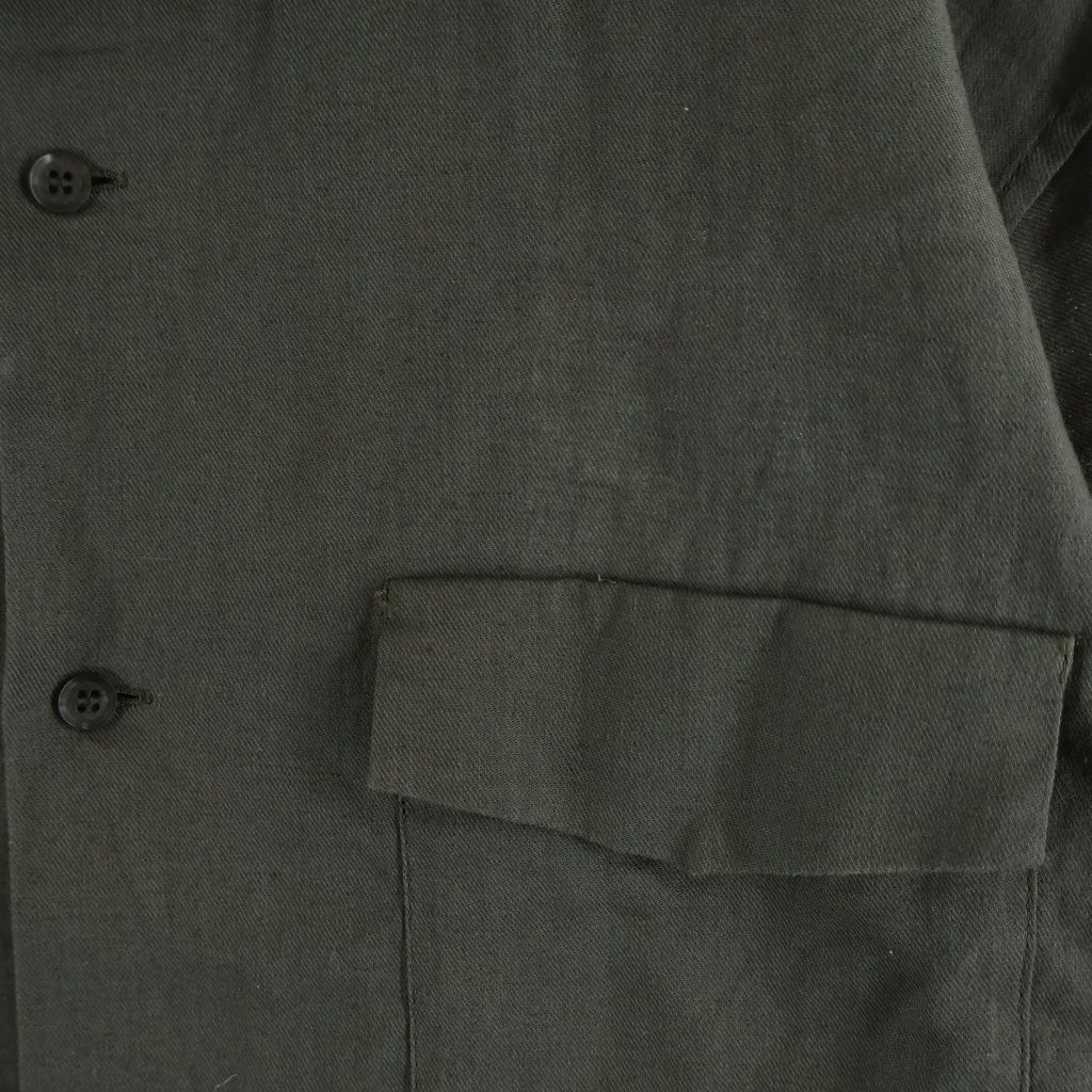 ヨウジヤマモト  オーバーダブルポケットシャツ Yohji Yamamoto POUR HOMME (ヨウジヤマモト プールオム) 18SS ダブル