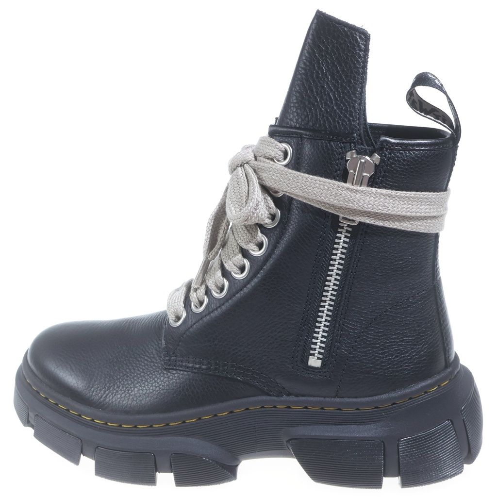 Rick Owens (リックオウエンス) ×Dr.Martens 1460 DMXL JUMBO LACE BOOT ドクターマーチン ジャンボレース ハイカットレザーブーツ ブラック 31755001