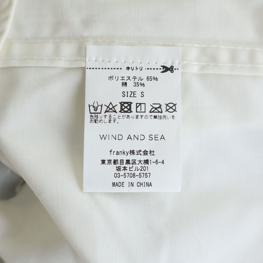 WIND AND SEA (ウィンダンシー) 22SS ×KFC WORK SHIRT ケンタッキー