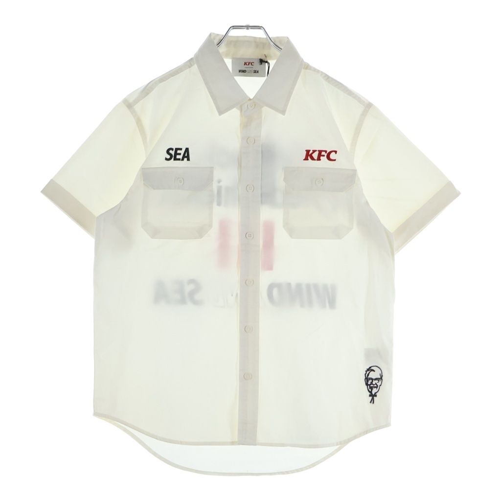 WIND AND SEA (ウィンダンシー) 22SS ×KFC WORK SHIRT ケンタッキー