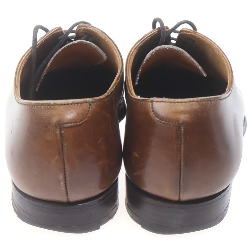 Crockett & Jones ブラウン レザーシューズ Crockett&Jones (クロケットアンドジョーンズ) アレックス ホール