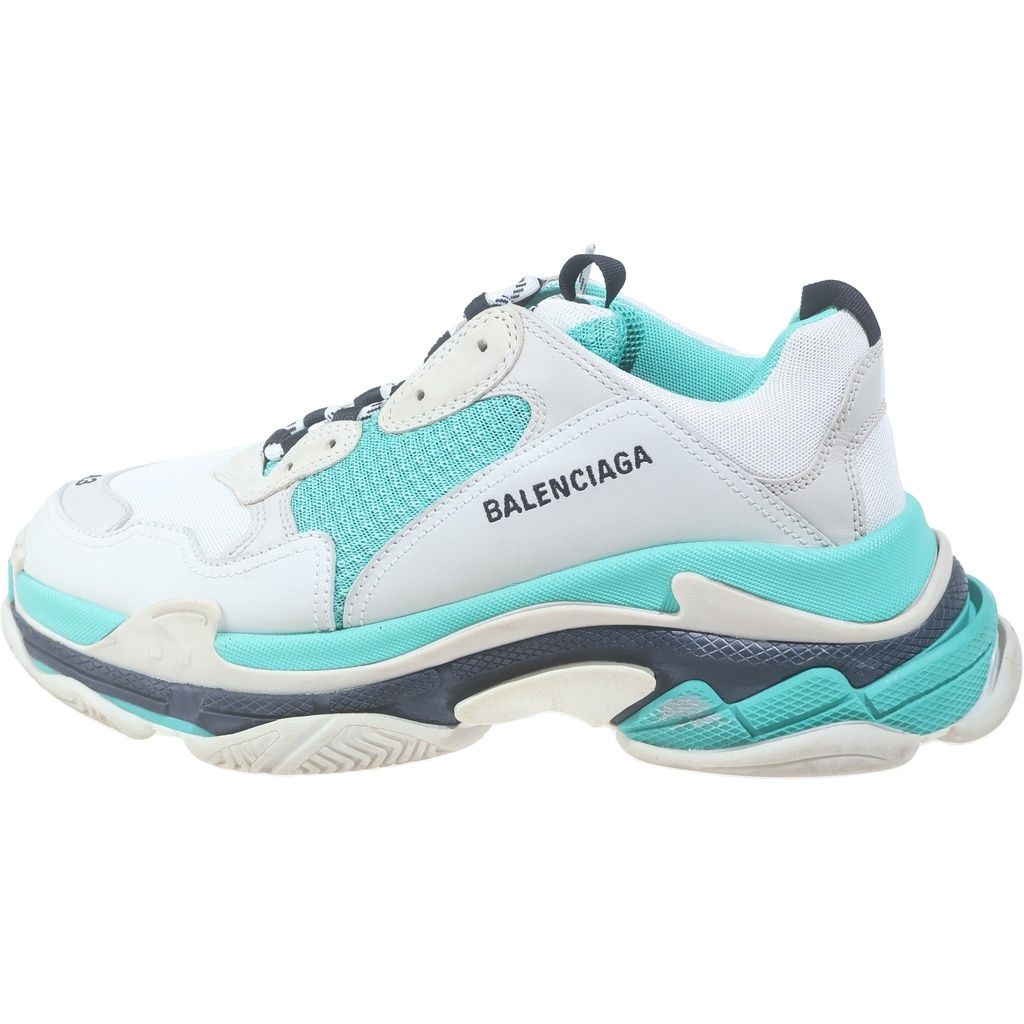 BALENCIAGA バレンシアガ Triple S トリプルエス ローカット ダッド スニーカー ホワイト/グリーン 536737 BALENCIAGA (バレンシアガ) TRIPLE-S トリプルエス ローカット