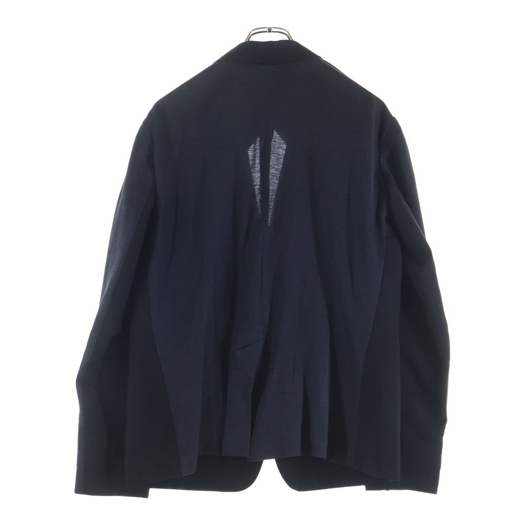 BALENCIAGA バレンシアガ コットン切り替え 2Bテーラードジャケット ウール モヘヤ ブラック V05 411805 TAI10 1087 BALENCIAGA (バレンシアガ) コットン切り替え 2Bテーラードジャケット