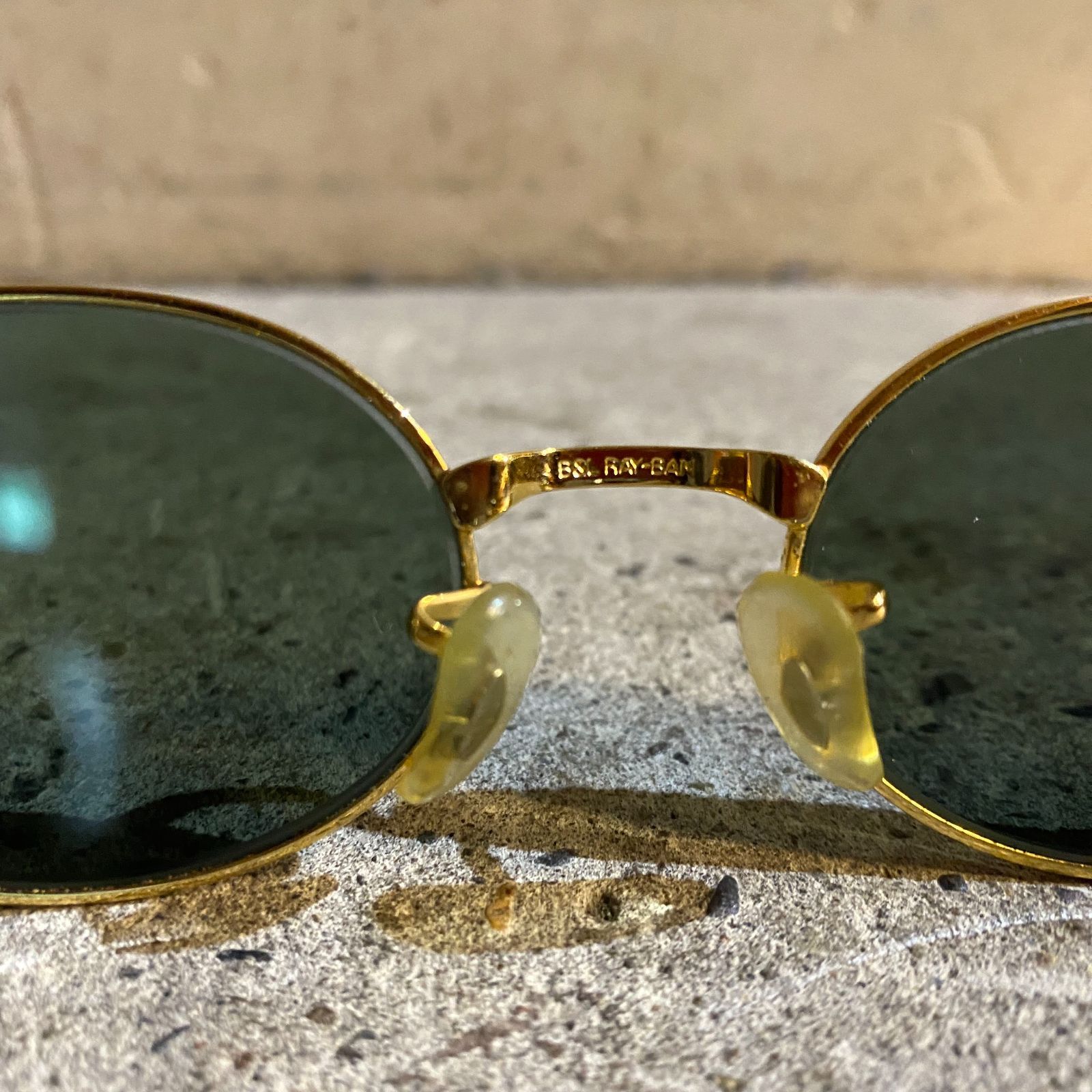 Ray-Ban 90s ボシュロム製 W2188 オーバル サングラス べっ甲 レイバン