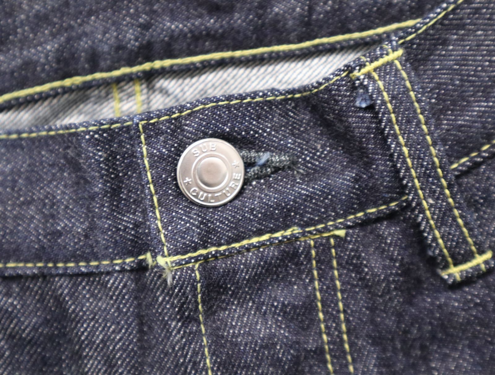 SUBCULTURE サブカルチャー サイズ32 4701XX IRON DENIM PANTS SCPT