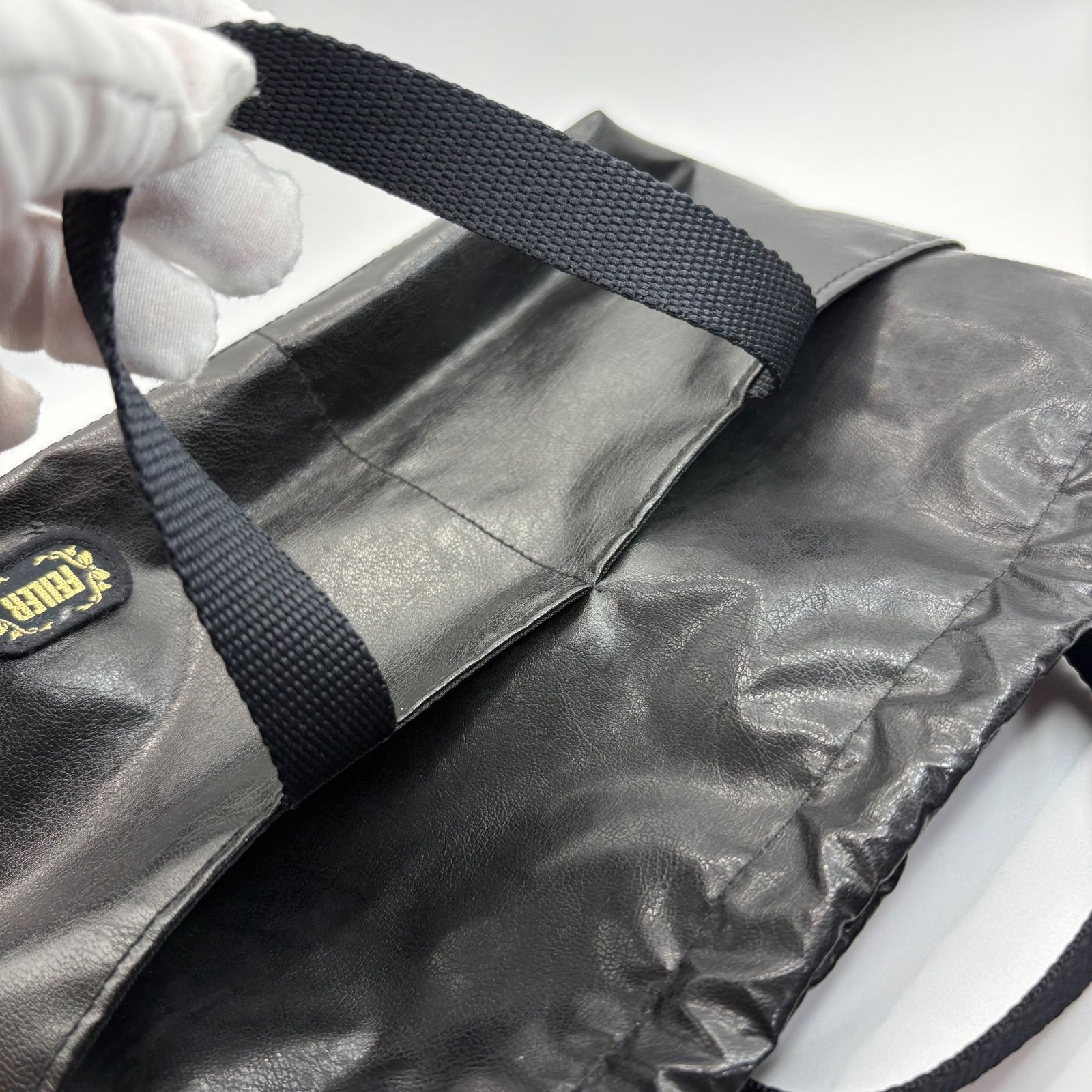 FEILER フェイラー 巾着 ミニトート ポーチ バッグインバッグ 黒
