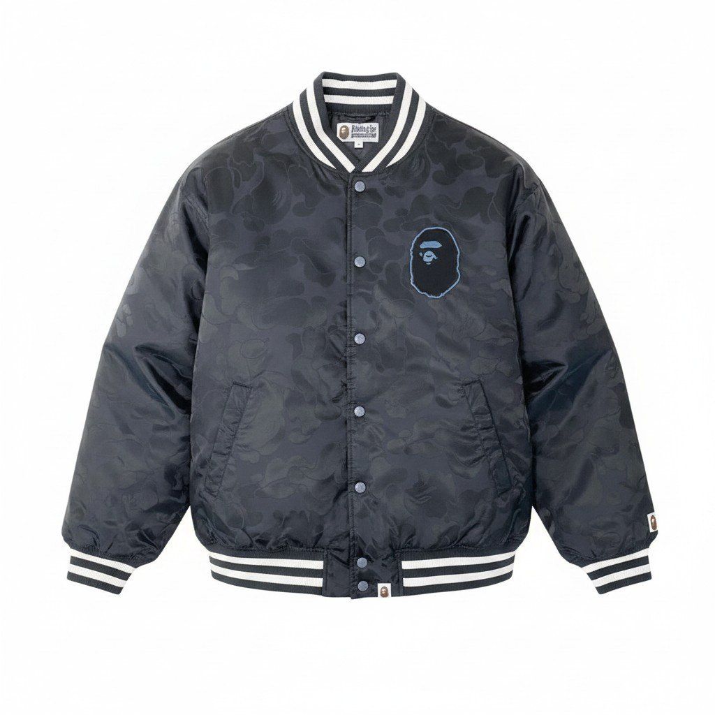 89g20 A Bathing Ape アベイシングエイプ Tonal Solid Camo Padded
