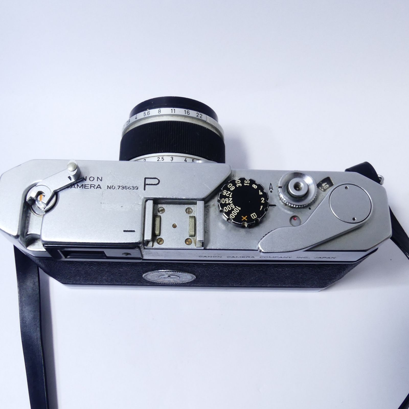 Canon P フィルムカメラ 50mmレンズ付き Canon P 50mm フィルムカメラ レンジファインダー - メルカリ