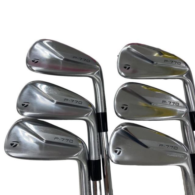 【中古】 テーラーメイド Taylor Made P・770(2020) 6S アイアンセット IR Dynamic Gold EX TOUR ISSUE (フレックスS) メンズ 男性用 右利き 右用 Cランク ゴルフクラブ
