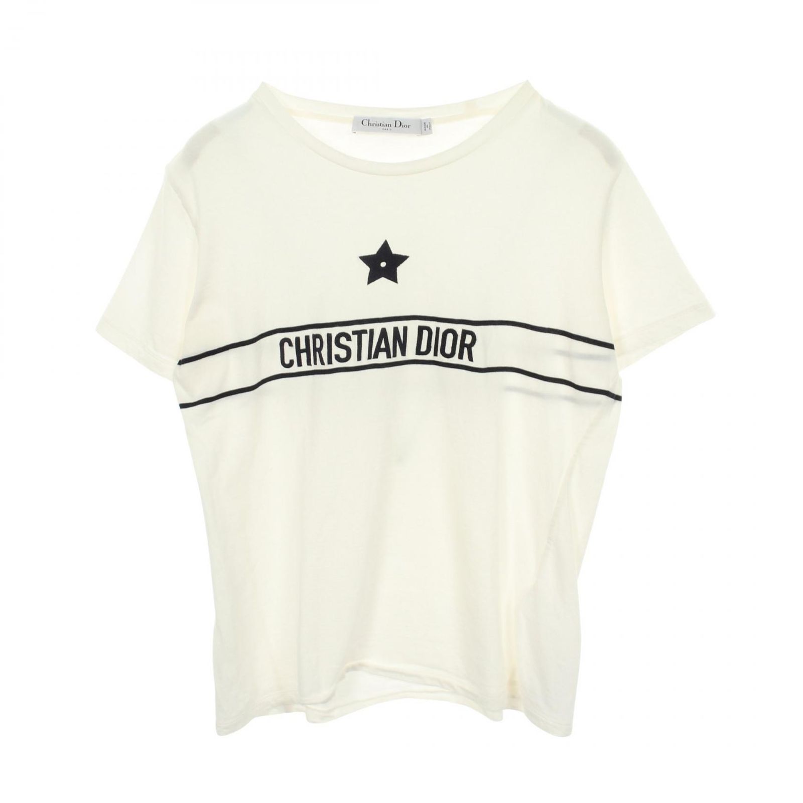 Dior ディオール ロゴ エンブロイダリー 半袖Tシャツ