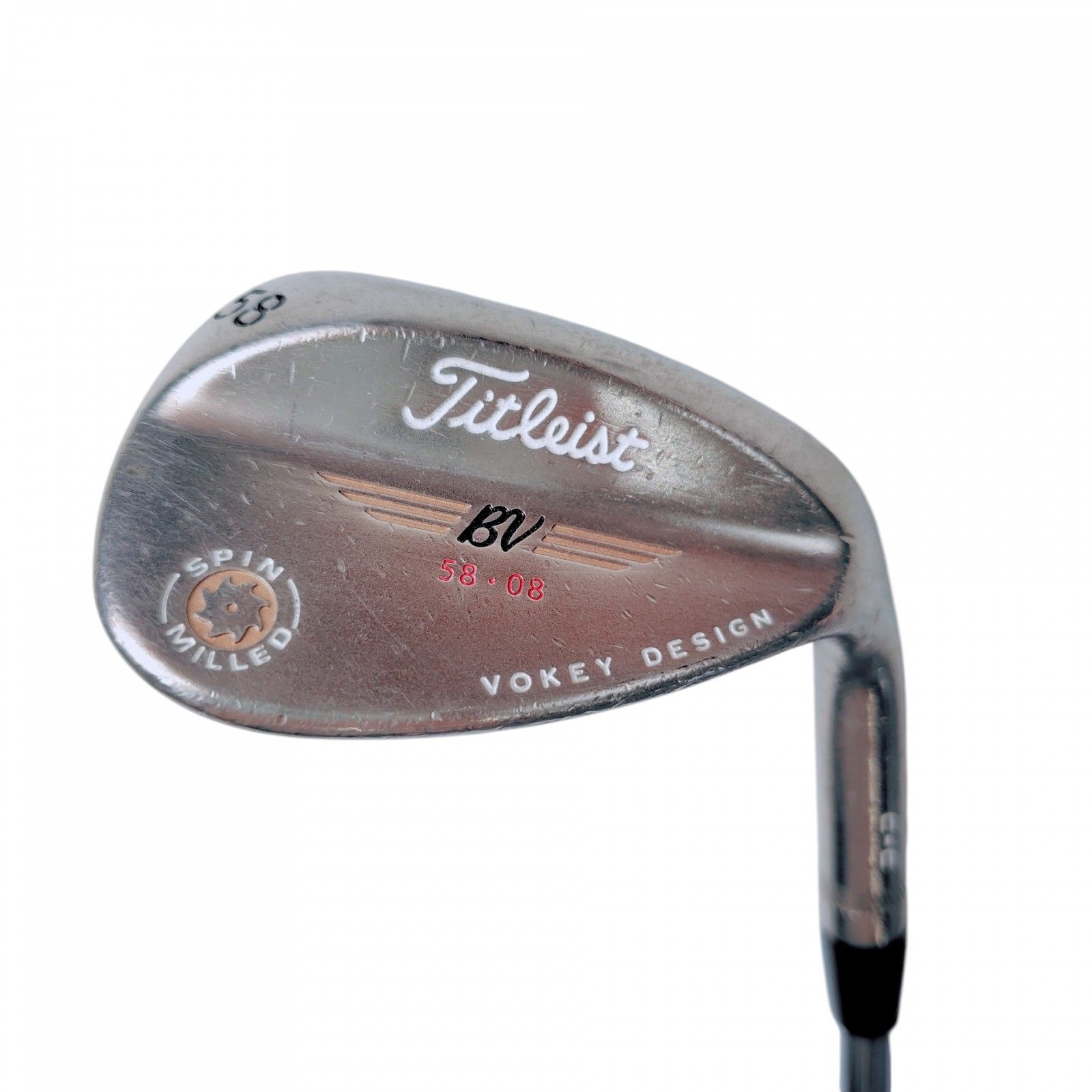 中古】タイトリスト VOKEY DESIGN SPIN MILLED 58・08 ウェッジ N.S.