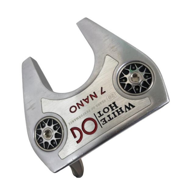 【中古】 オデッセイ WHITE HOT OG #7 NANO 34インチ パター PT STROKE LAB (フレックスその他) メンズ 男性用 右利き 右用 Cランク ゴルフクラブ