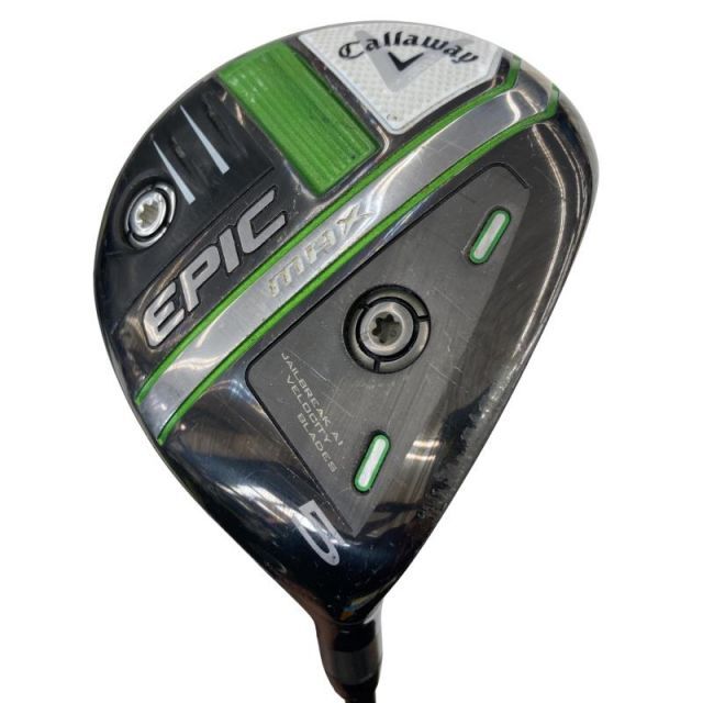 【中古】 キャロウェイ EPIC MAX 5W フェアウェイウッド FW Diamana 40 for CW(2021 EPIC FW) (フレックスS) メンズ 男性用 右利き 右用 Cランク ゴルフクラブ