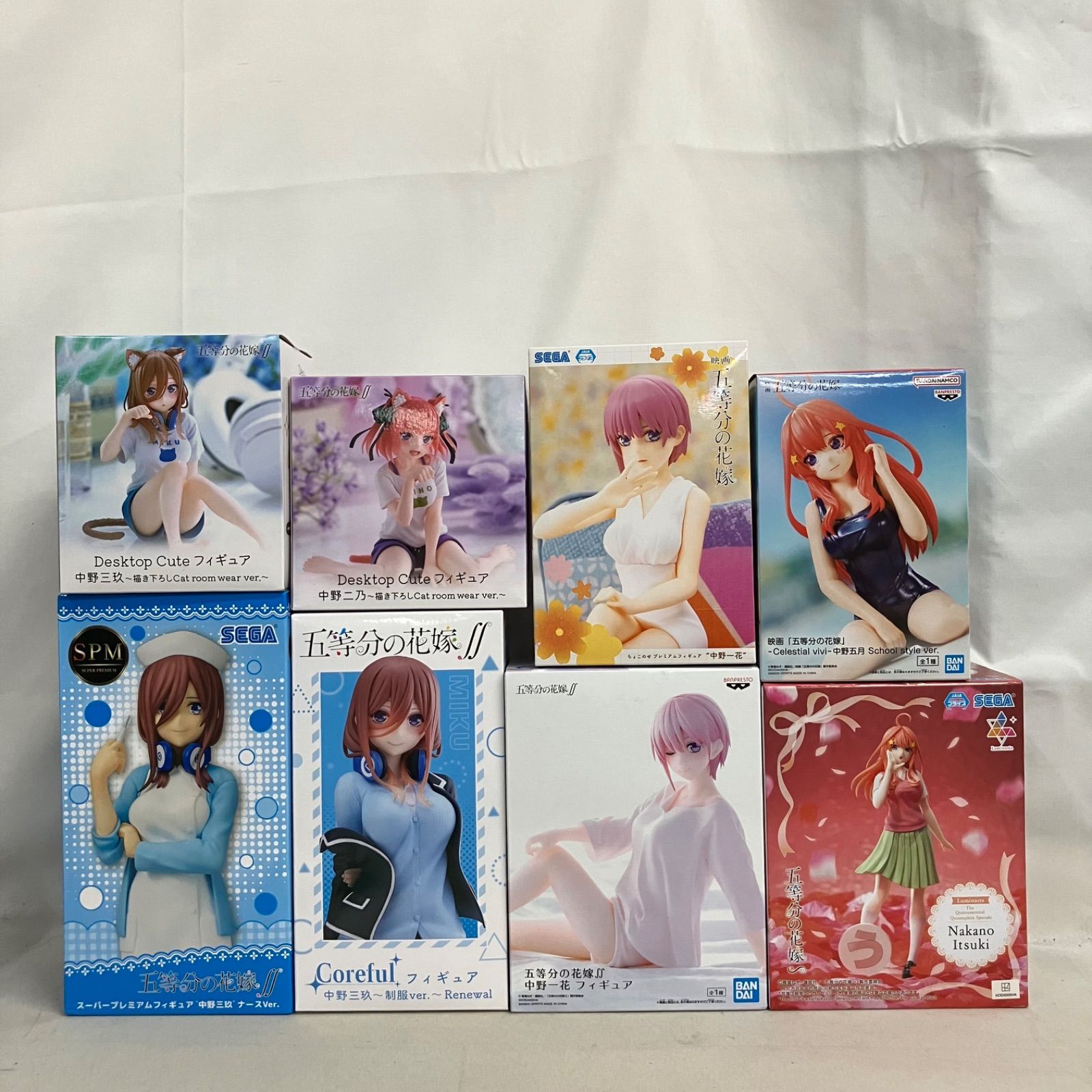未開封 五等分の花嫁 Desktop Cute 中野三玖 描き下ろしキャットルーム