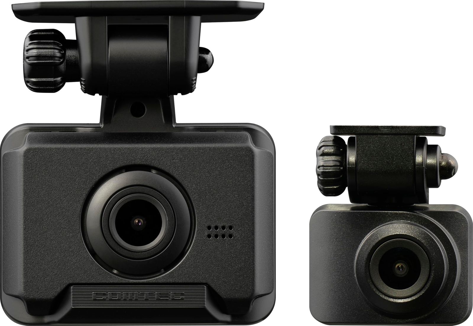 コムテック（COMTEC） ドライブレコーダー ZDR-250D 前後2カメラ コンパクト 前後200万画素 Full HD GPS搭載 64GBmicroSDカード付属 後続車接近お知らせ機能搭載 駐車監視機能 高速起動 [本体単品] [ZDR-250D]