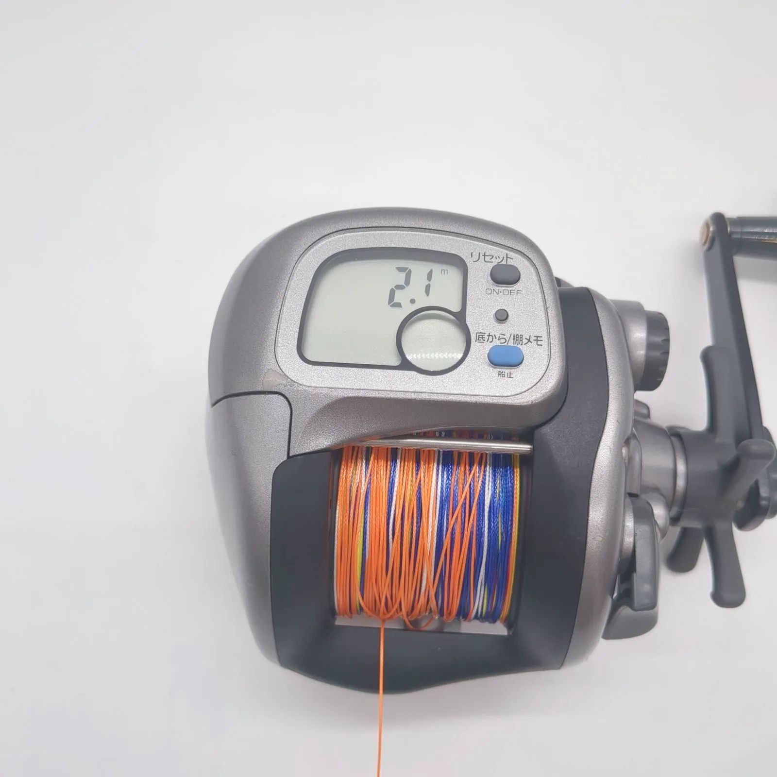 美品 DAIWA ダイワ タナセンサー 500DX デジタル表示 動作巻き感〇