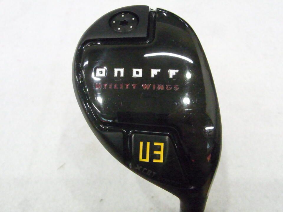 グローブライド ONOFF UTILITY WINGS KURO 2024 21度 CBT:624I Sフレックス ユーティリティ 中古 ゴルフドゥ!札幌厚別店【最短即日発送】