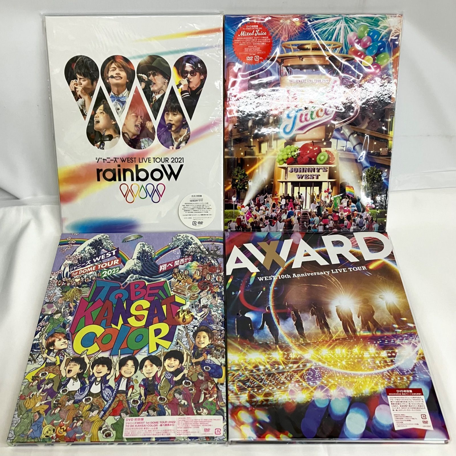WEST. LIVE DVD Blu-ray まとめ売り WEST. ライブDVD まとめ売り NL7557 f116 - メルカリ