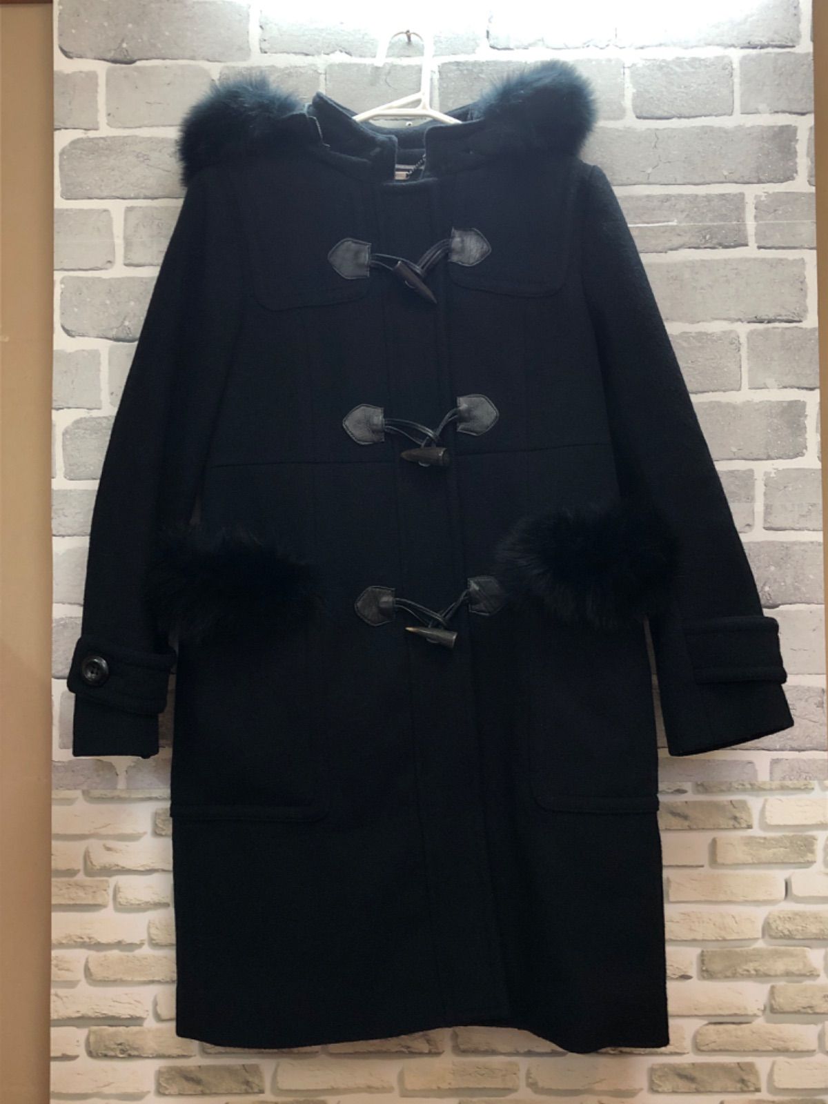 B4-03】◇ GRACE CONTINENTAL タグ表記サイズ38 ダッフルコート