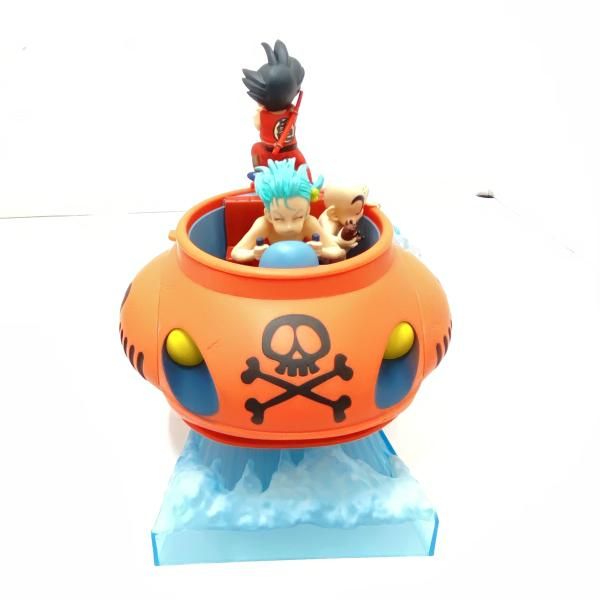 中古】【開封】孫悟空＆ブルマ＆クリリン 潜水艇 「一番くじ