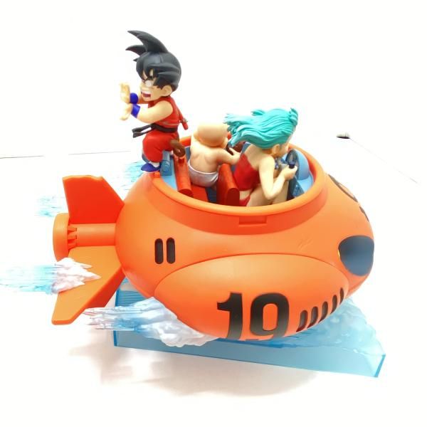 中古】【開封】孫悟空＆ブルマ＆クリリン 潜水艇 「一番くじ