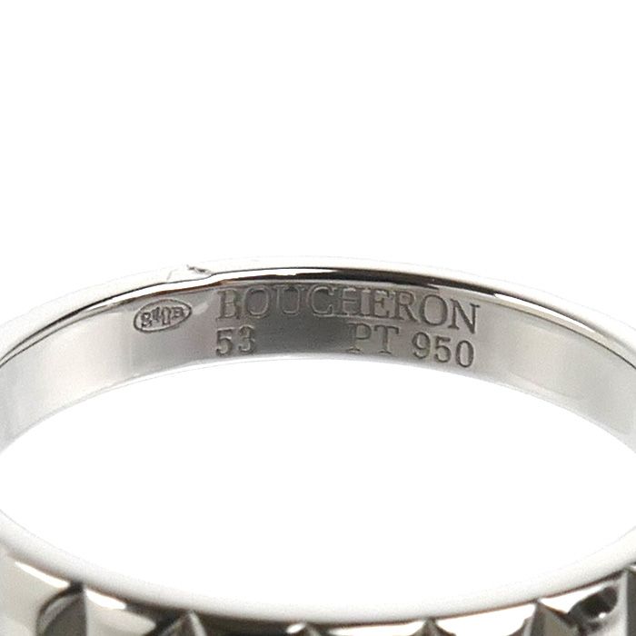 Boucheron ブシュロン Pt950プラチナ キャトル クルドパリ リング