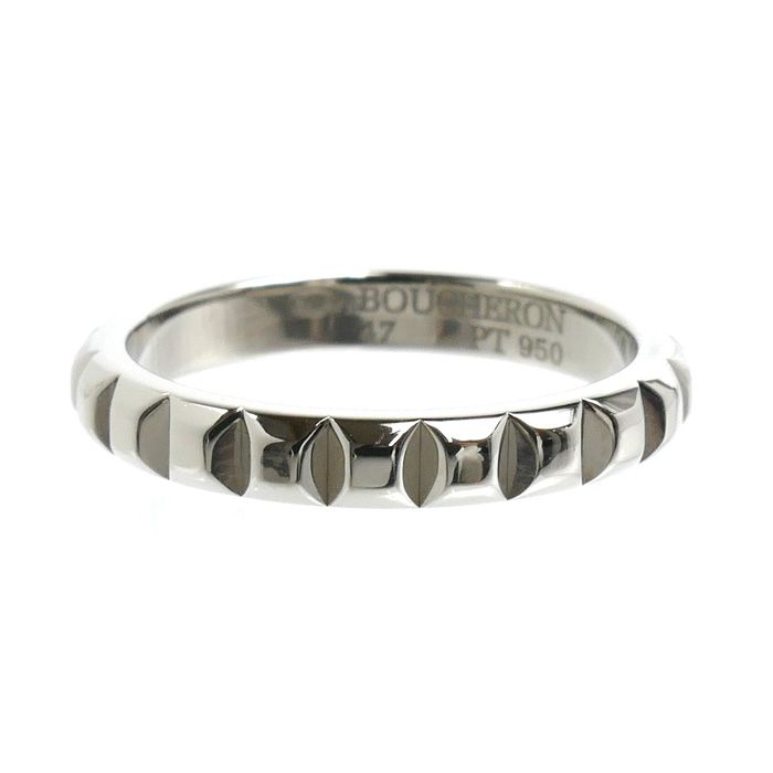Boucheron ブシュロン Pt950プラチナ キャトル クルドパリ ミディアム