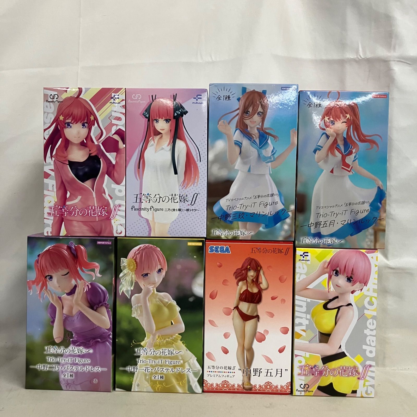 未開封 五等分の花嫁 Trio-Try-iT Figure 中野五月 マリンルック 他