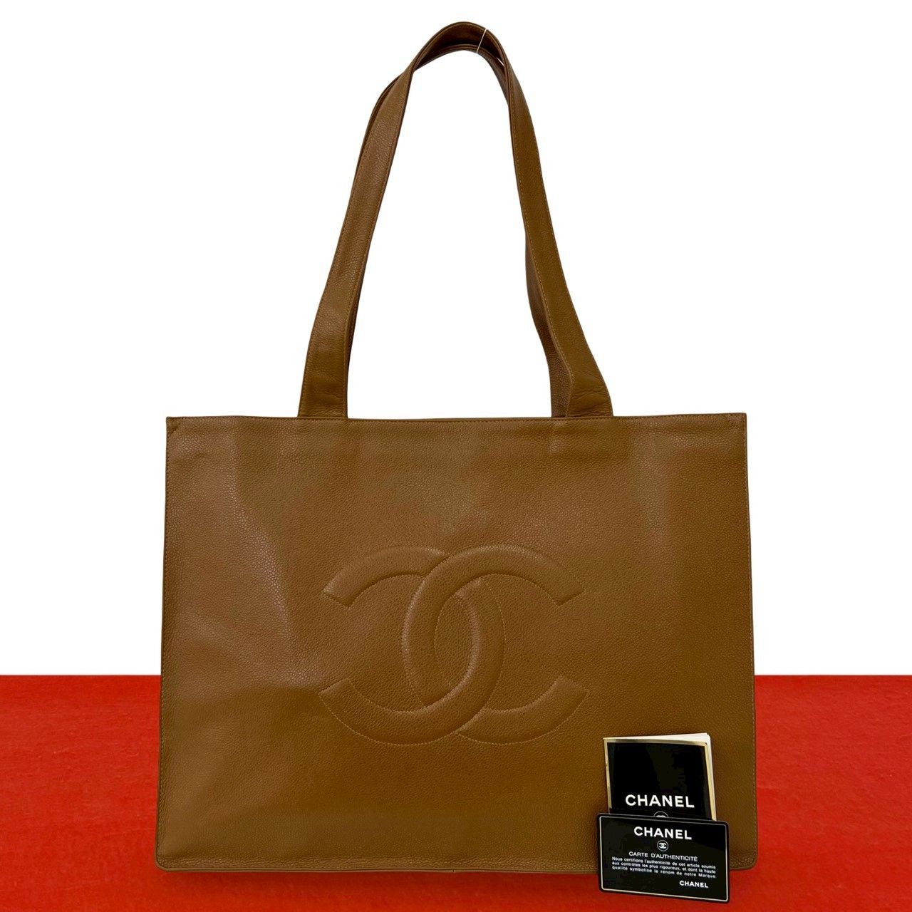 極 美品 希少品 カード シール有り 4番台 CHANEL シャネル
