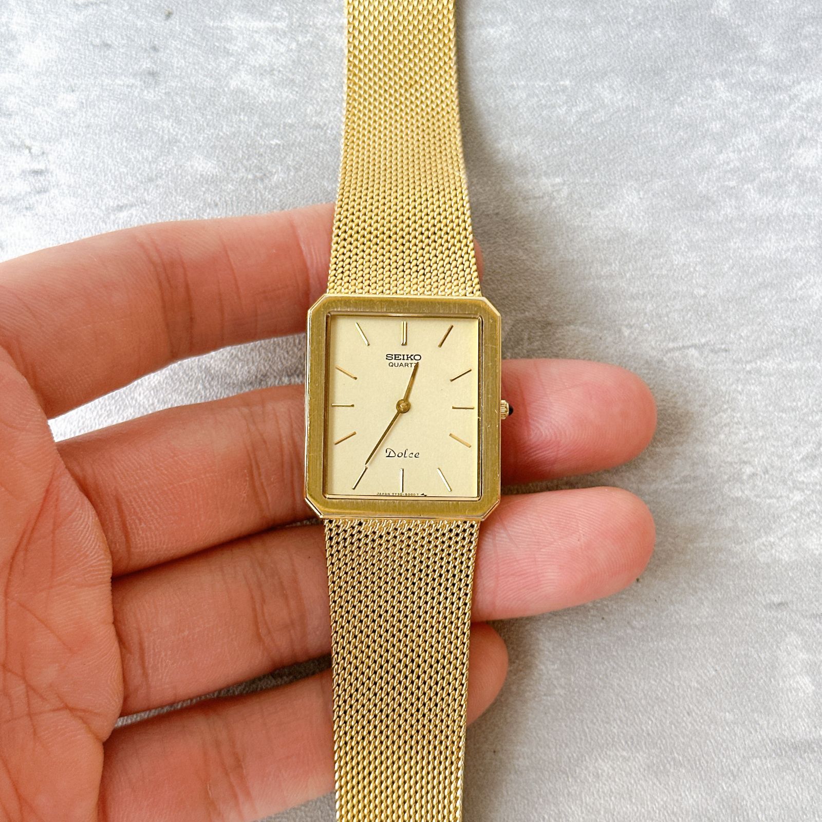 SEIKO DOLCE セイコー ドルチェ 7730-5000 純正メッシュブレス SEIKO DOLCE セイコー ドルチェ 7730-5000 純正メッシュブレス